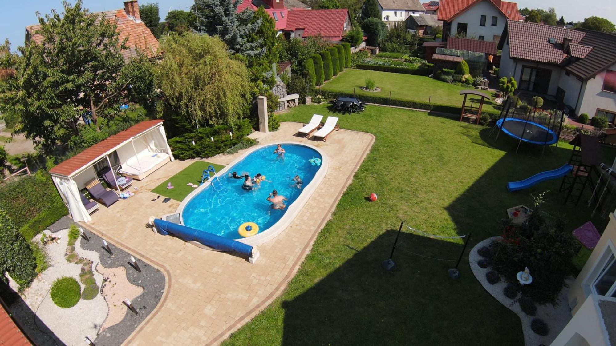 Aven'A Pokoje Goscinne Z Basenem Ujście-Darłowskie Dış mekan fotoğraf
